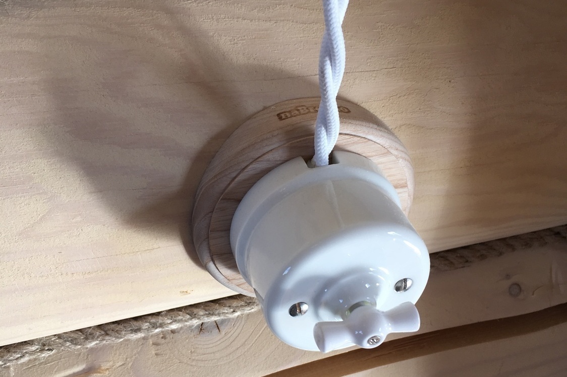 выключатель в стиле ретро