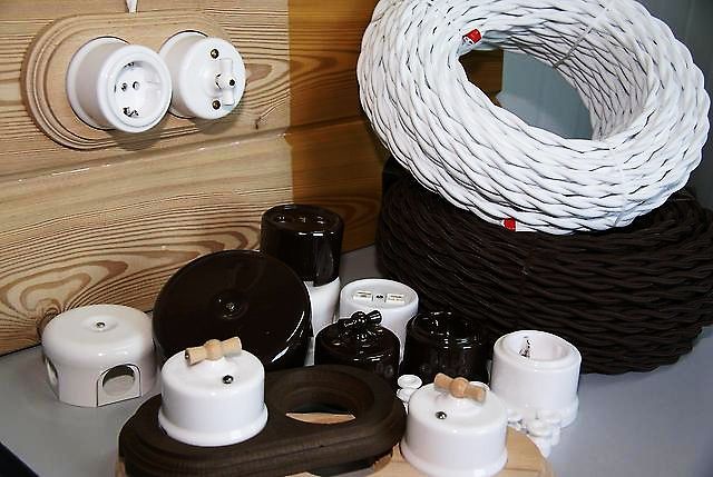 проводка для дома в стиле ретро ретро проводка